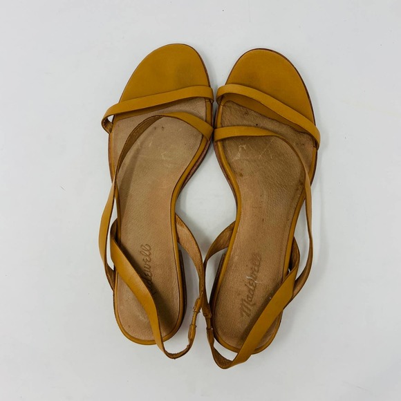 Madewell Tan Leather Heidi Slingback Sandal, Size 8.5 (GUC) - Picture 8 of 14